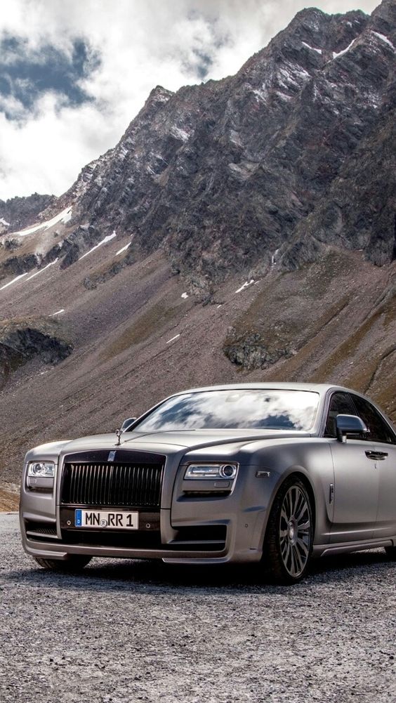 Rolls Royce Grey Matte Wallpaper - Timmelsjoch - HD Wallpaper 