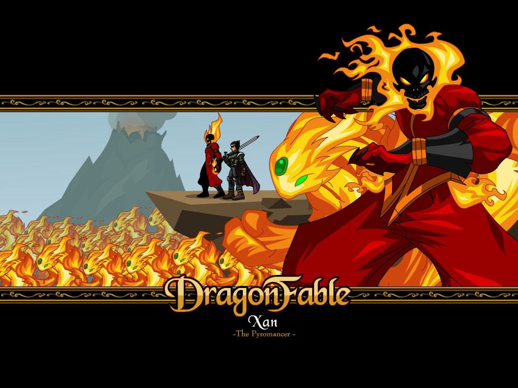 Hawkeye Desktop Wallpaper - Dragonfable Xan - HD Wallpaper 