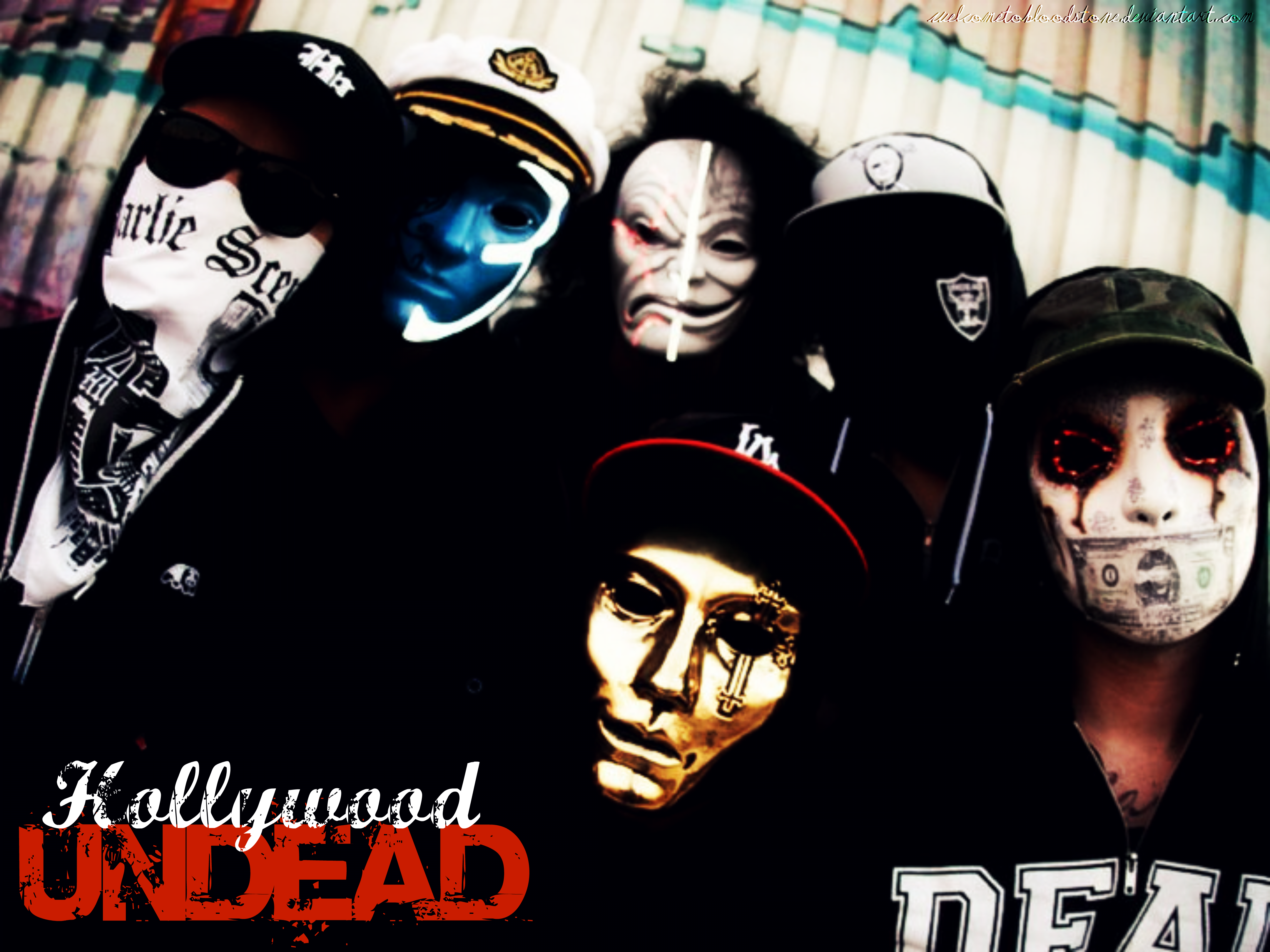 Hollywood Undead Phone Wallpaper - Hollywood Undead Five Album - HD Wallpaper 