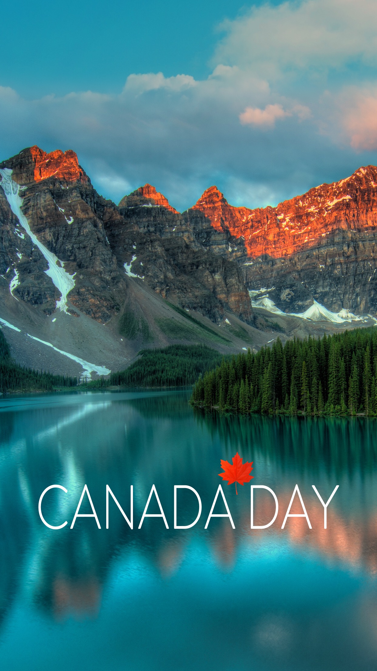 Moraine Lake - HD Wallpaper 