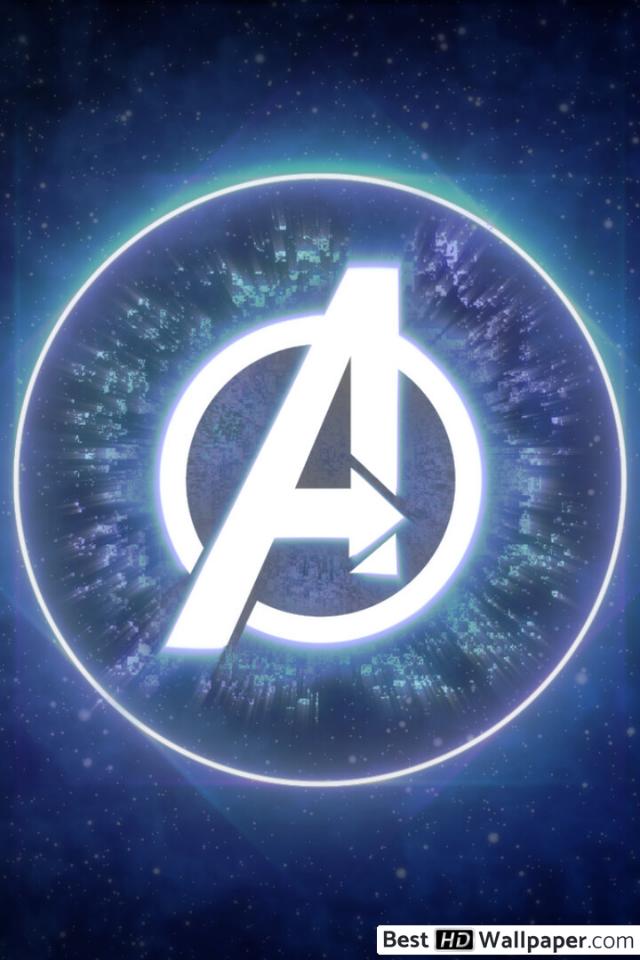 Avengers Logo Wallpaper 4k - HD Wallpaper 