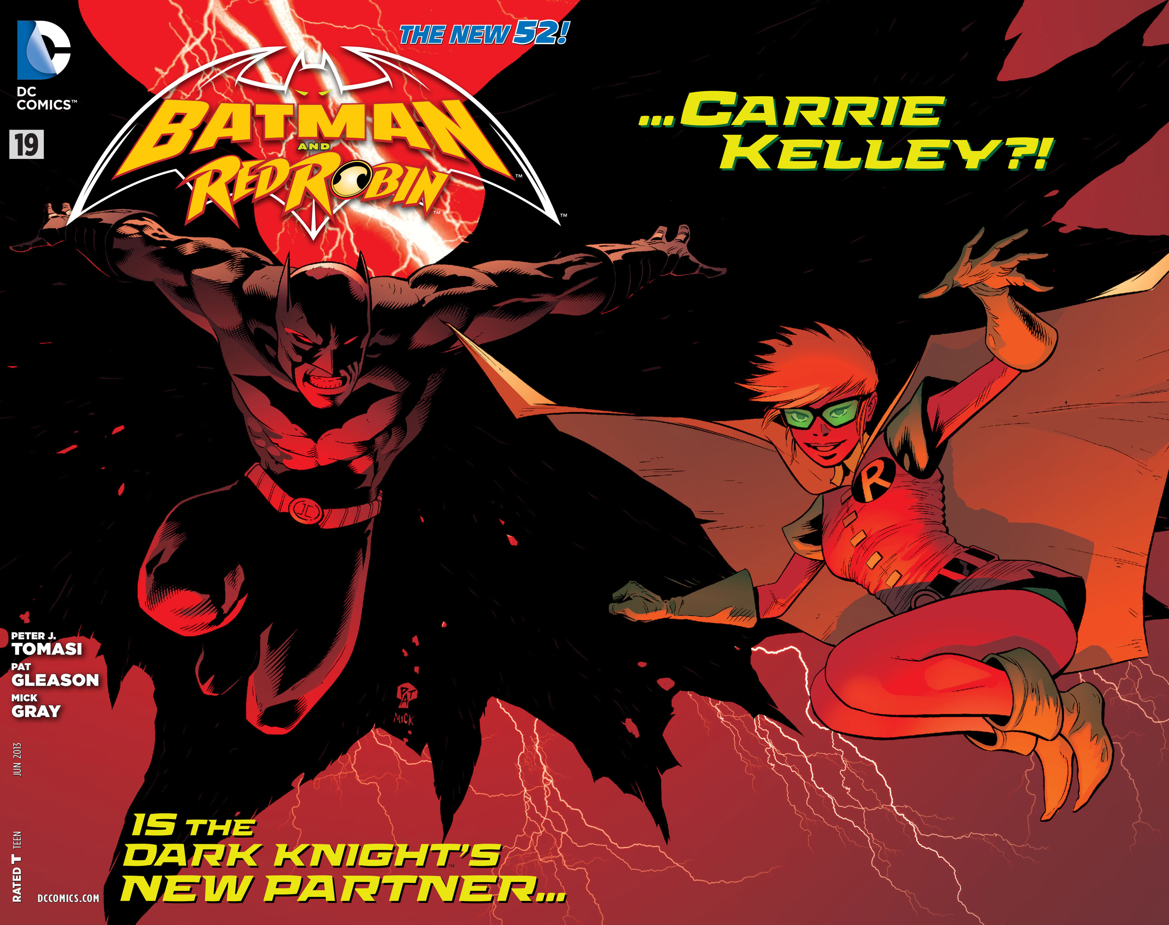 Batman And Red Robin 19 Carrie Kelley - Batman & Robin Réquiem - HD Wallpaper 