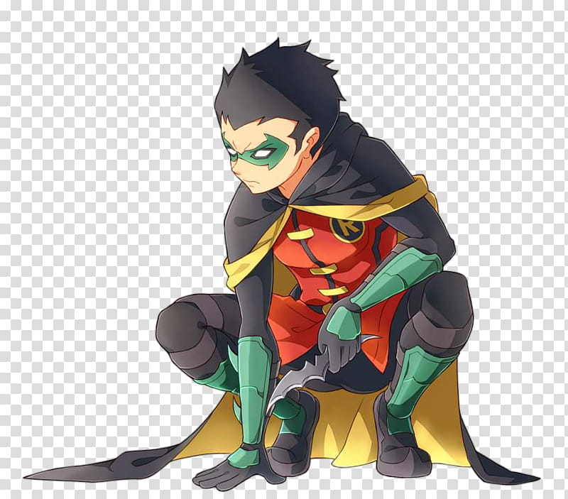 Robin Damian Wayne Anime - HD Wallpaper 