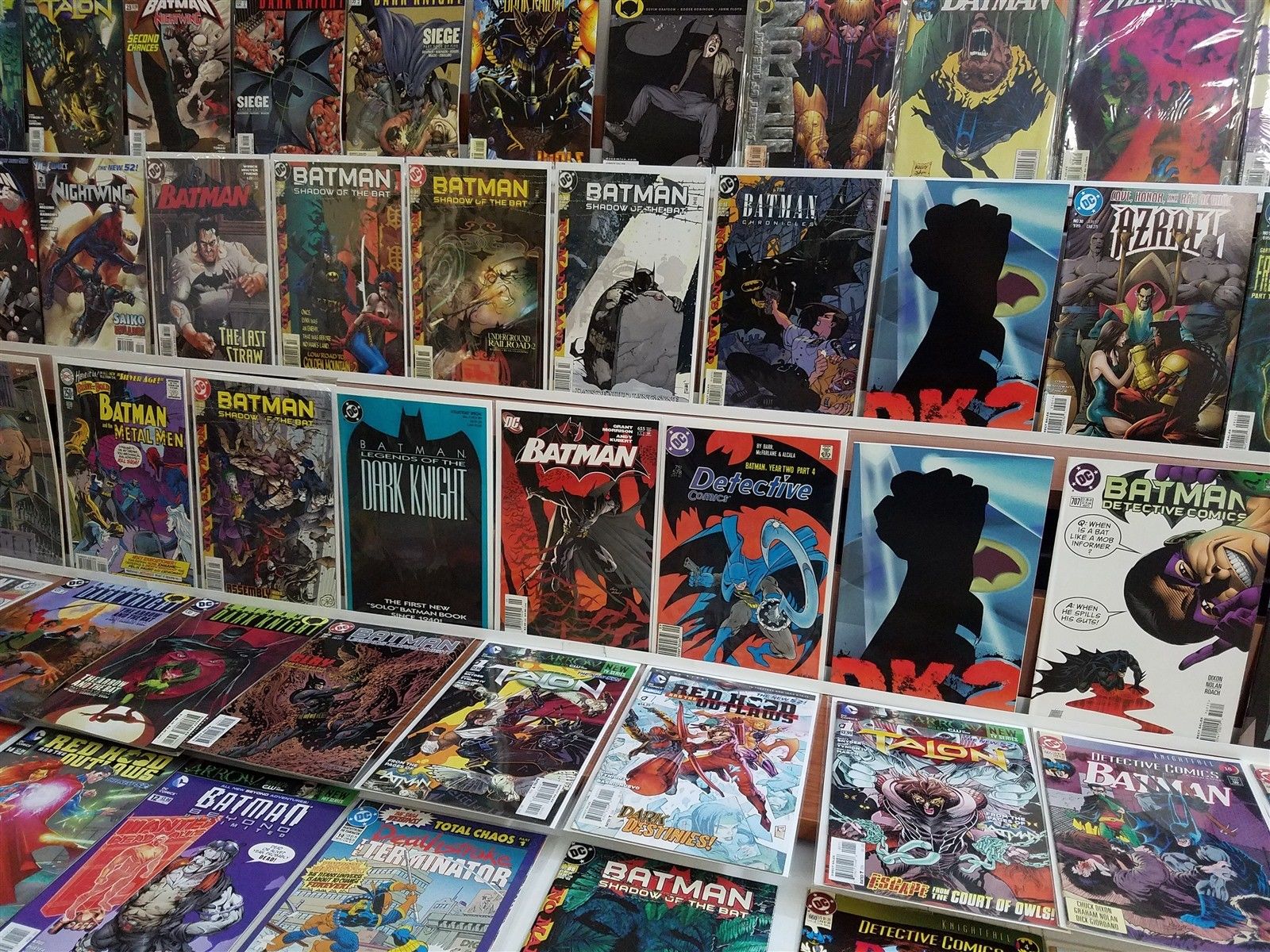 500 Batman Detective Comic Collection Lot Dc Mcfarlane - Comics - HD Wallpaper 