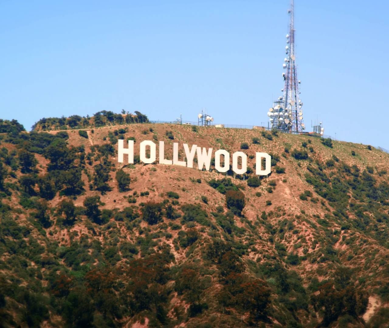 Hollywood Sign - HD Wallpaper 