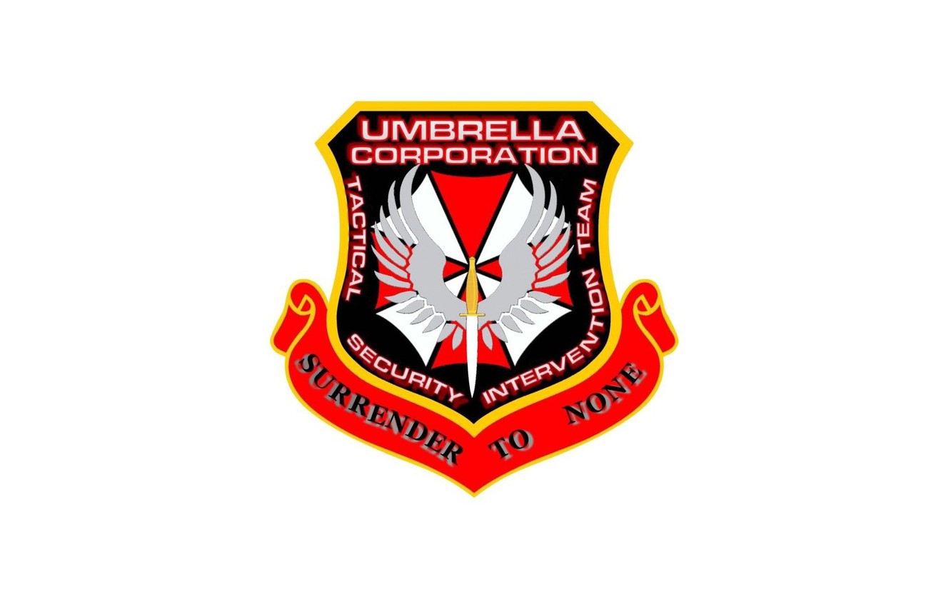 Photo Wallpaper Cinema, Insignia, Logo, Game, Emblem, - Umbrella Corporation Tactical Security - HD Wallpaper 