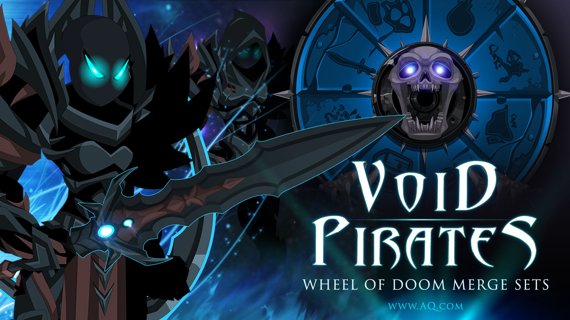 Aqw Void Pirate Set - HD Wallpaper 