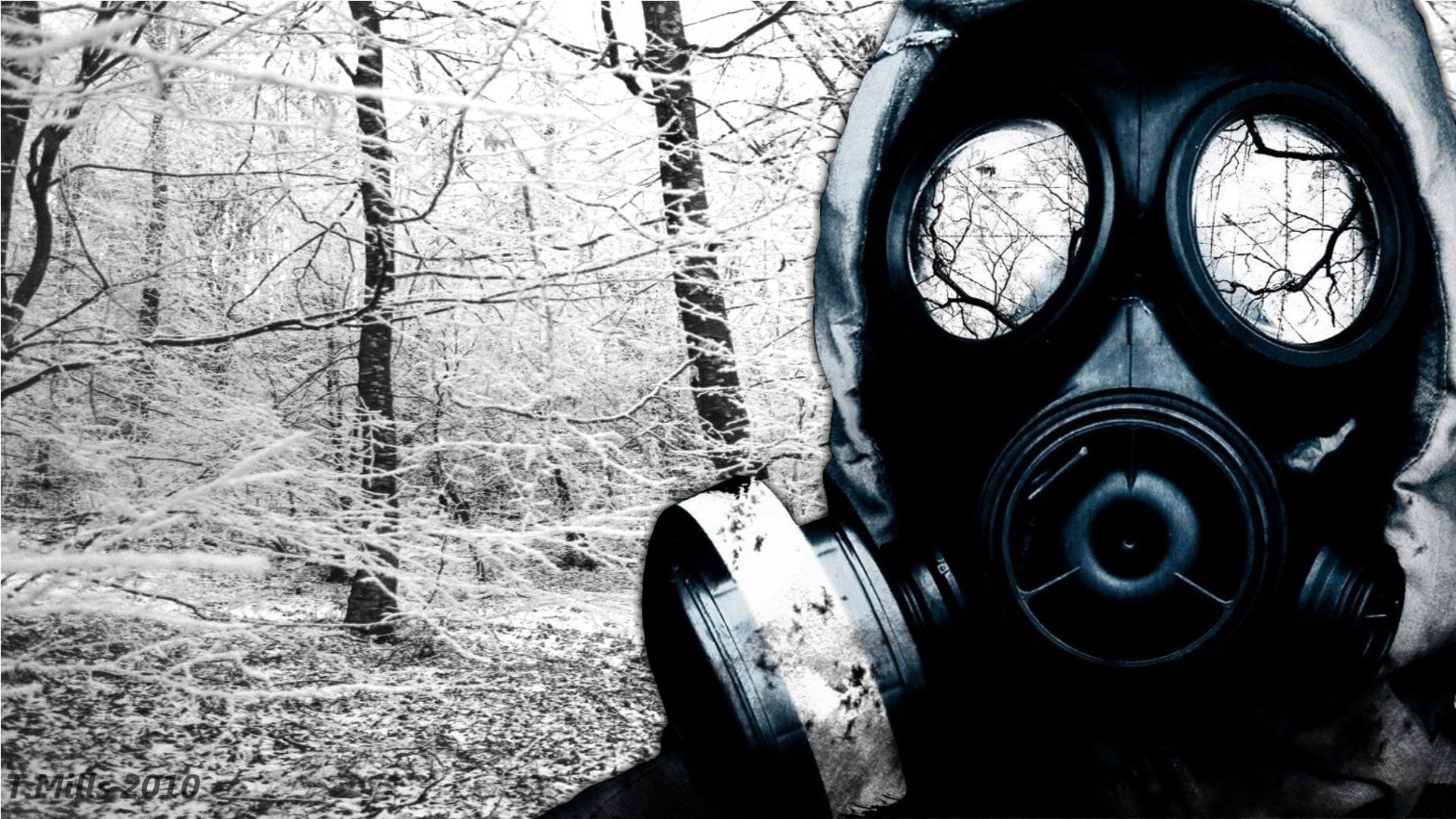 Free Gas Mask High Quality Wallpaper Id - Toxic Hd - HD Wallpaper 