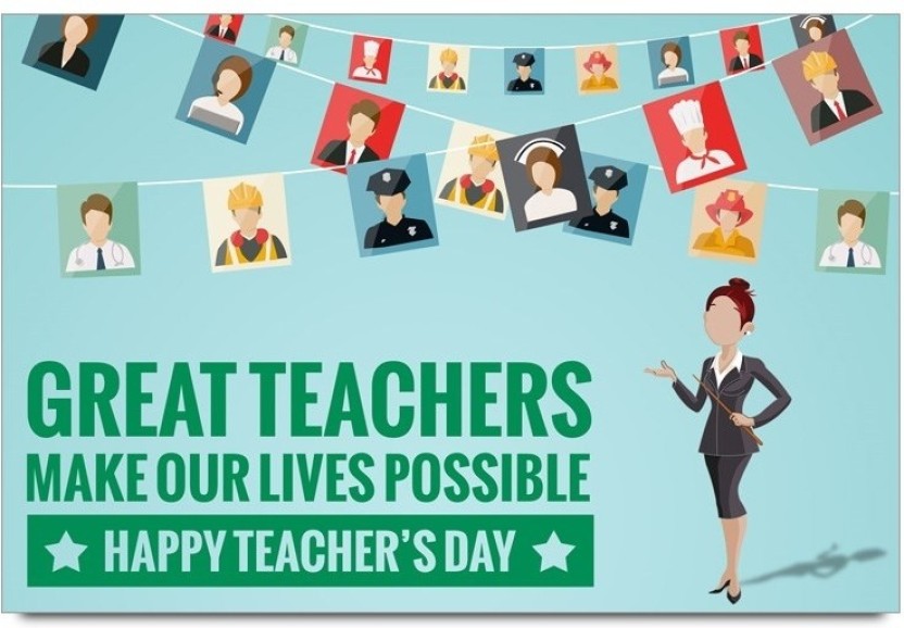 Teacher Day Poster Design - HD Wallpaper 