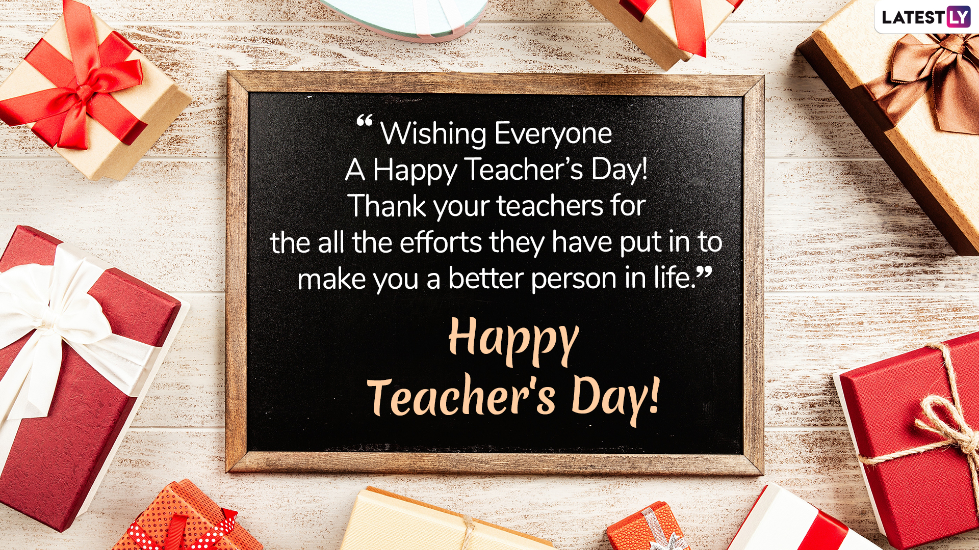 Happy Teachers Day 2019 Gif - HD Wallpaper 