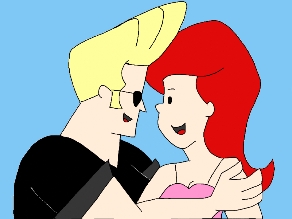 Johnny Bravo And Mary - HD Wallpaper 