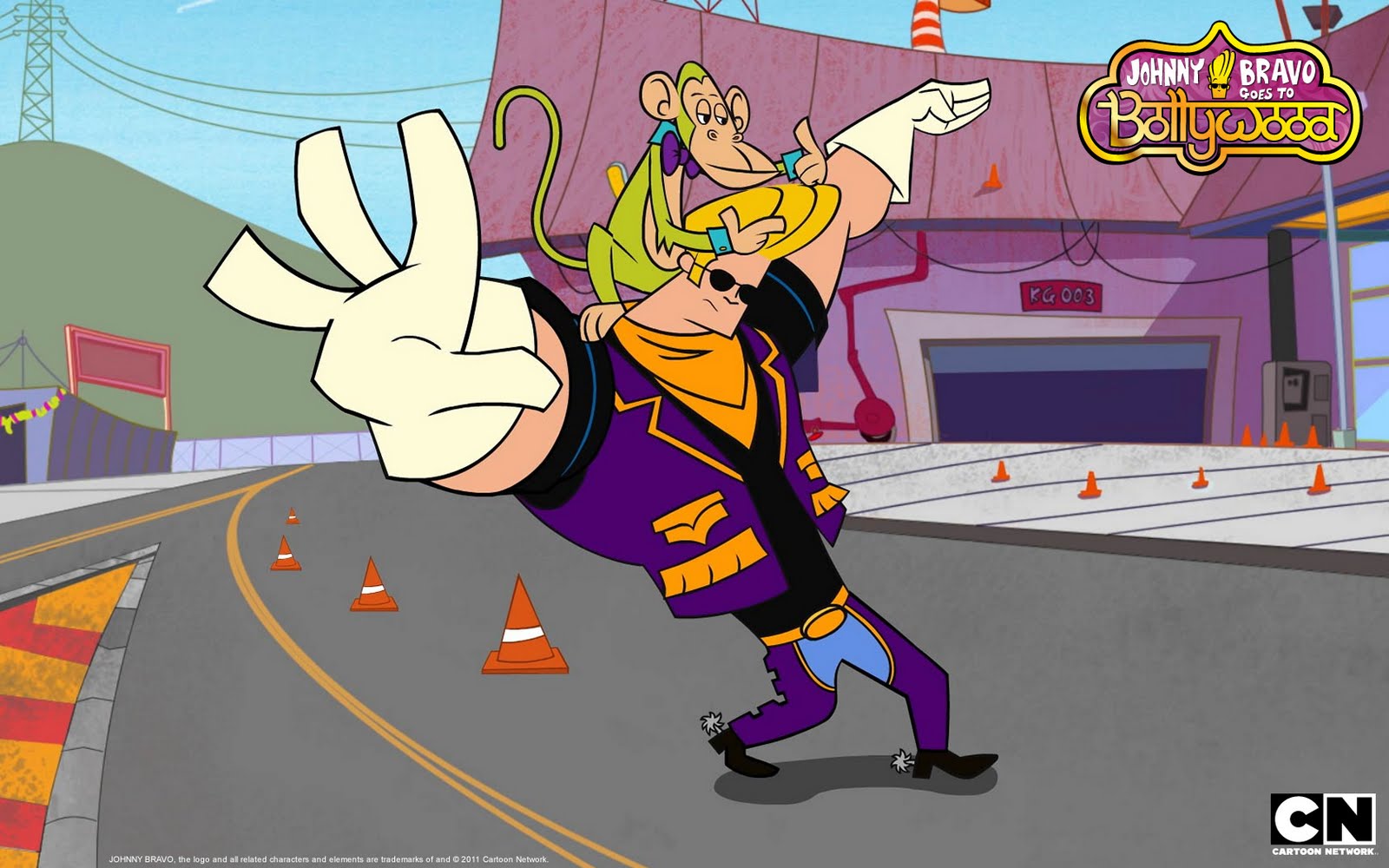 Johnny Bravo Bollywood - HD Wallpaper 