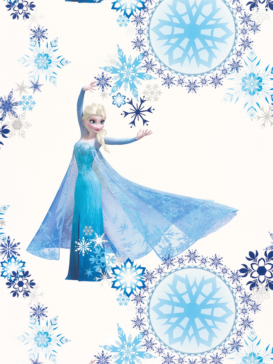Frozen Elsa With Snowflakes - HD Wallpaper 