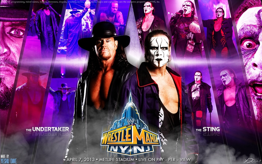 Undertaker Vs Sting - HD Wallpaper 