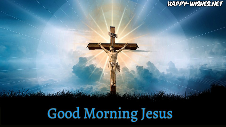 Good Morning Jesus Holy Images - Crucifix - HD Wallpaper 