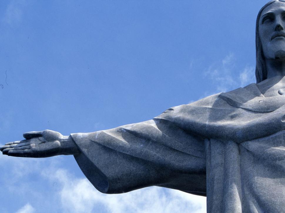 Christ The Redeemer Statue Sculpture Rio De Janeiro - Rio De Janeiro Jesus  Statue Hd - 970x727 Wallpaper 