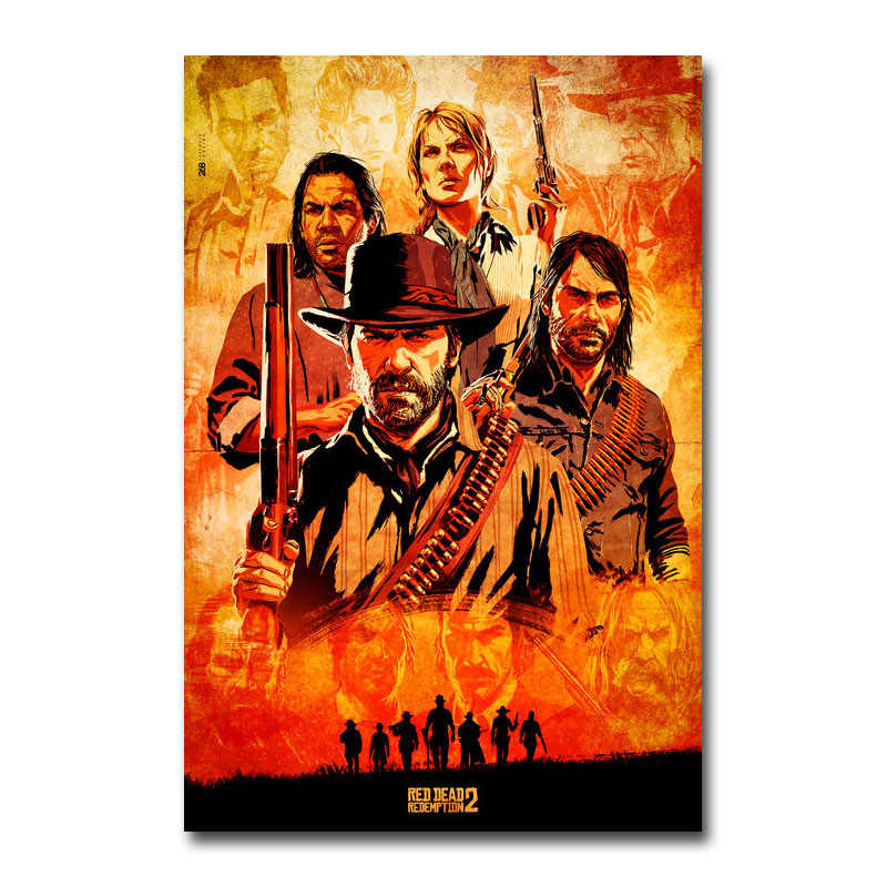 Red Dead Redemption 2 Poster - HD Wallpaper 