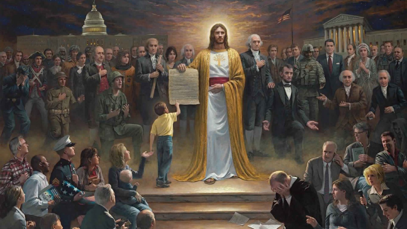Peace Is Coming By Jon Mcnaughton - HD Wallpaper 