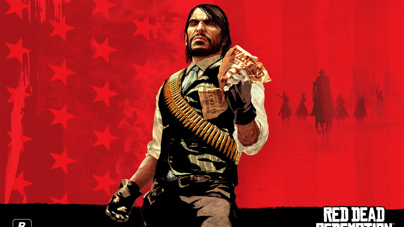 Red Dead Redemption Hd Wallpaper - Rdr John Marston Art - HD Wallpaper 