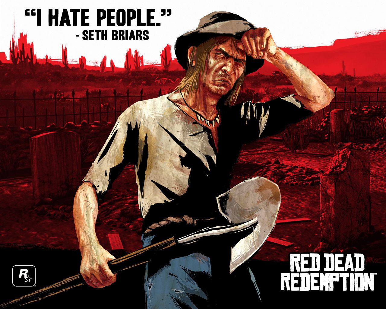 Download Hd Red Dead Redemption Computer Wallpaper - Red Dead 1 Characters - HD Wallpaper 