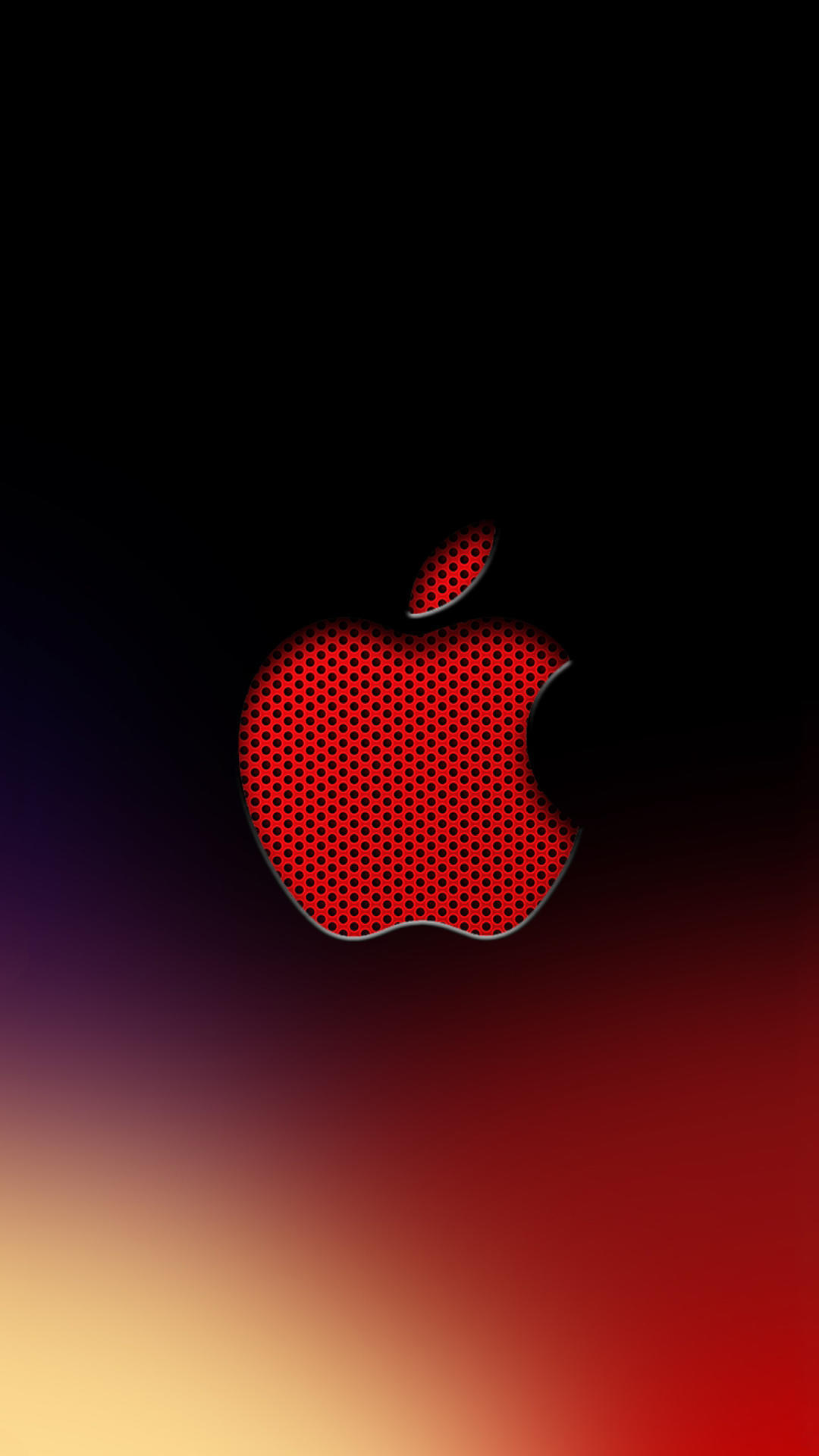 Iphone 7 Red Apple 1080x19 Wallpaper Teahub Io