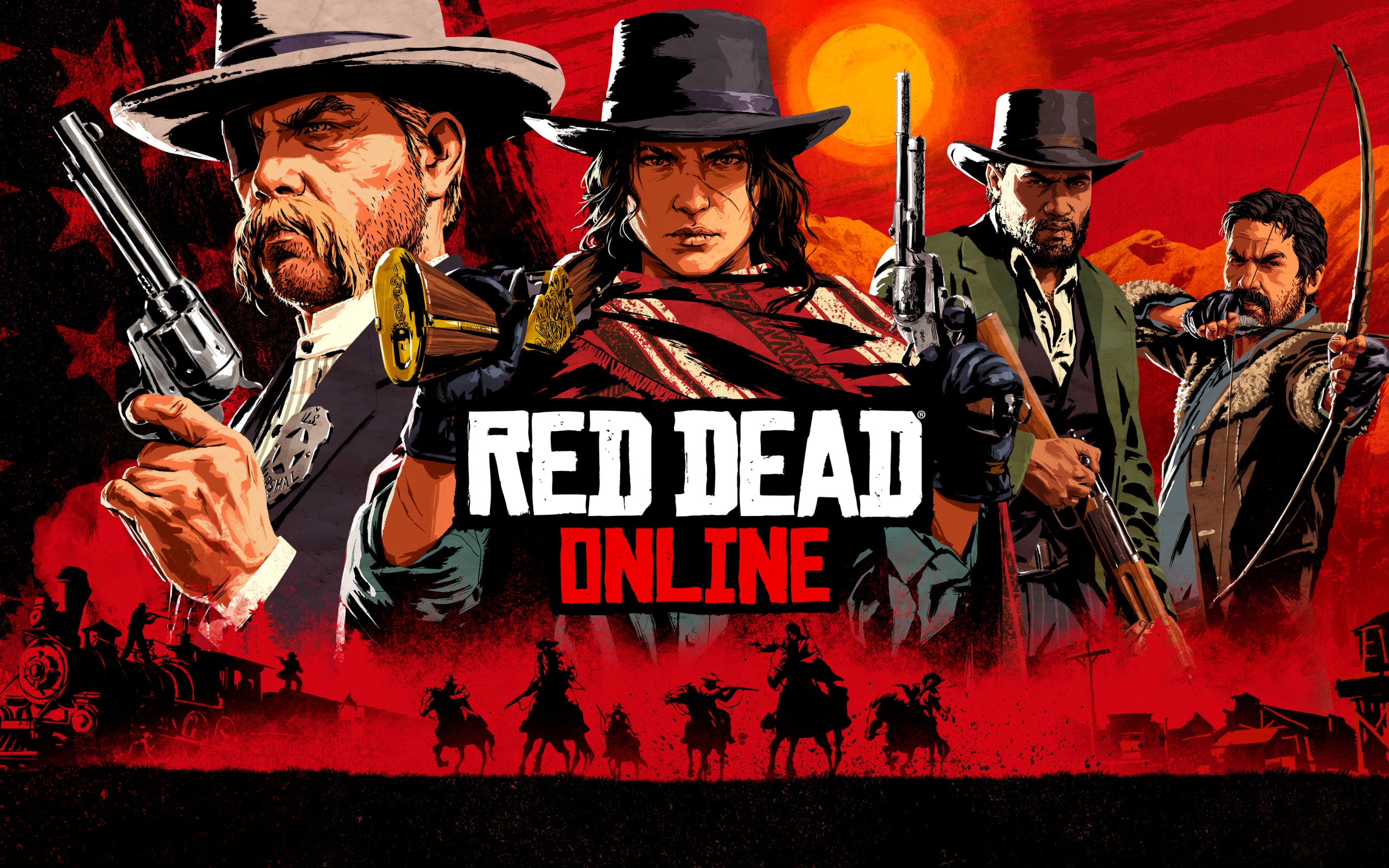 Wallpaper Of Video Game, Red Dead Redemption 2, Rdr2, - Red Dead Online Ps4 - HD Wallpaper 