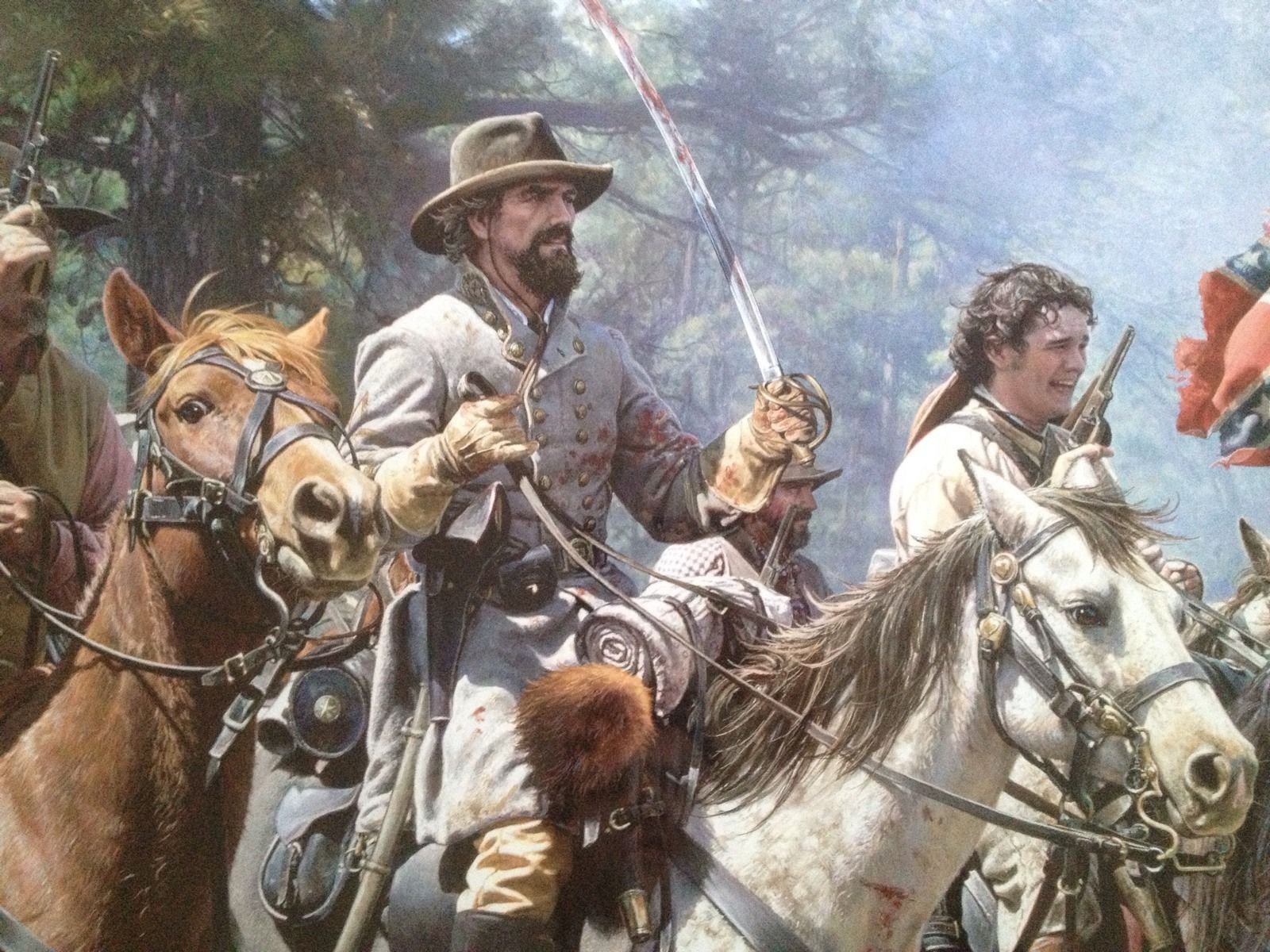 History Comes Alive » Blog Archive » General Nathan - Nathan Bedford Forrest Charge - HD Wallpaper 