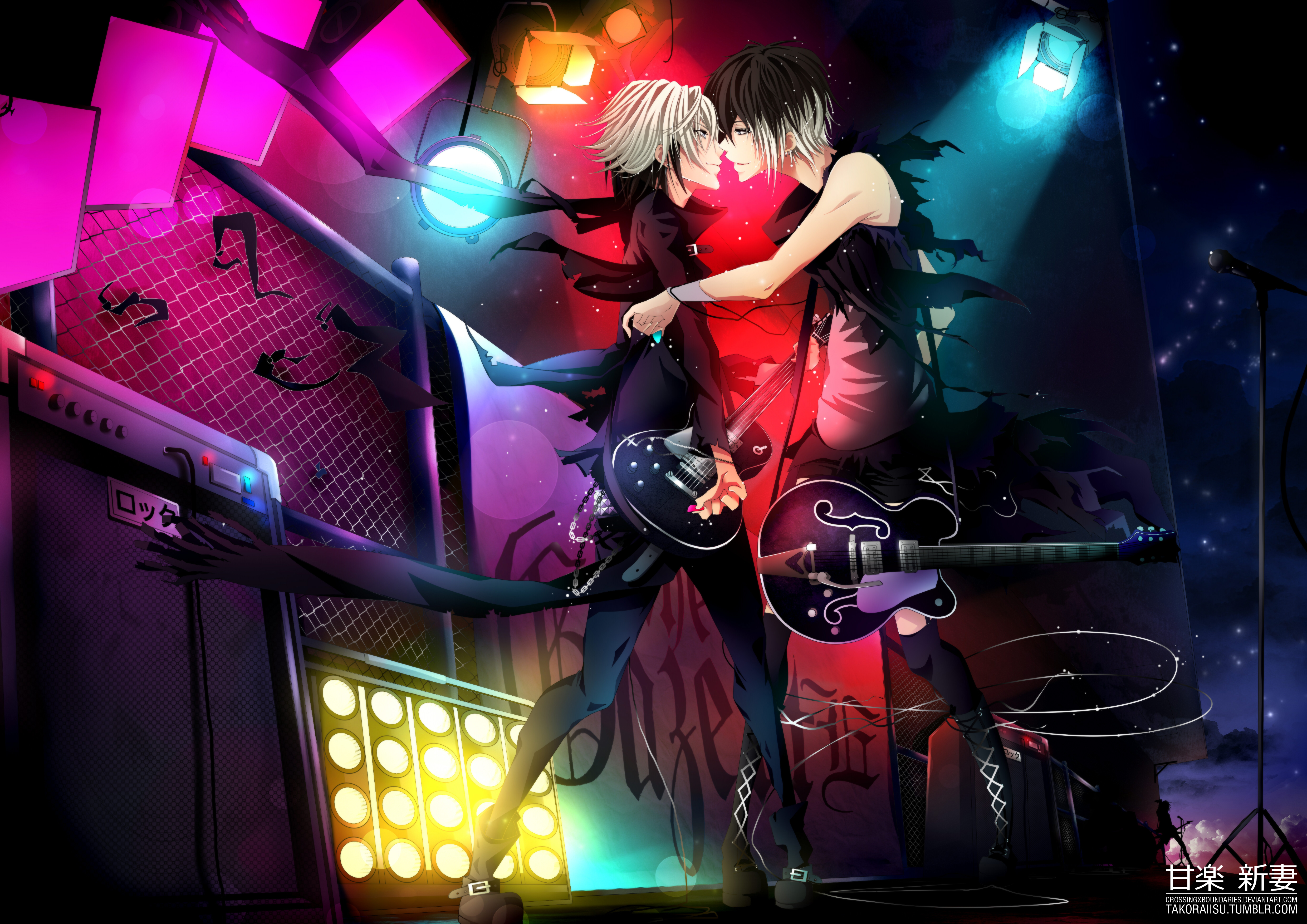 Gazette Fan Art Cute - HD Wallpaper 