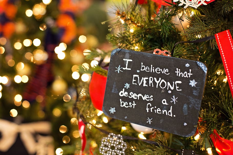 Square Black Wooden Decor With Quote, Christmas Ornament, - Merry Christmas And Thank You - HD Wallpaper 