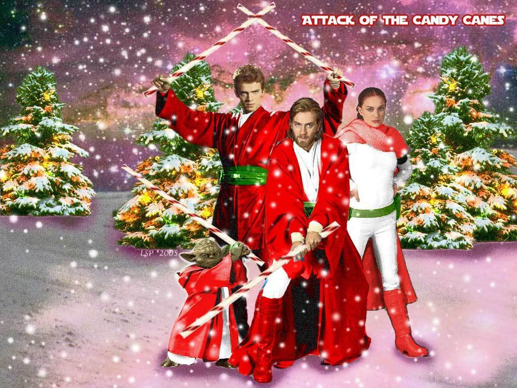 Christmas - Star Wars Christmas Background - HD Wallpaper 