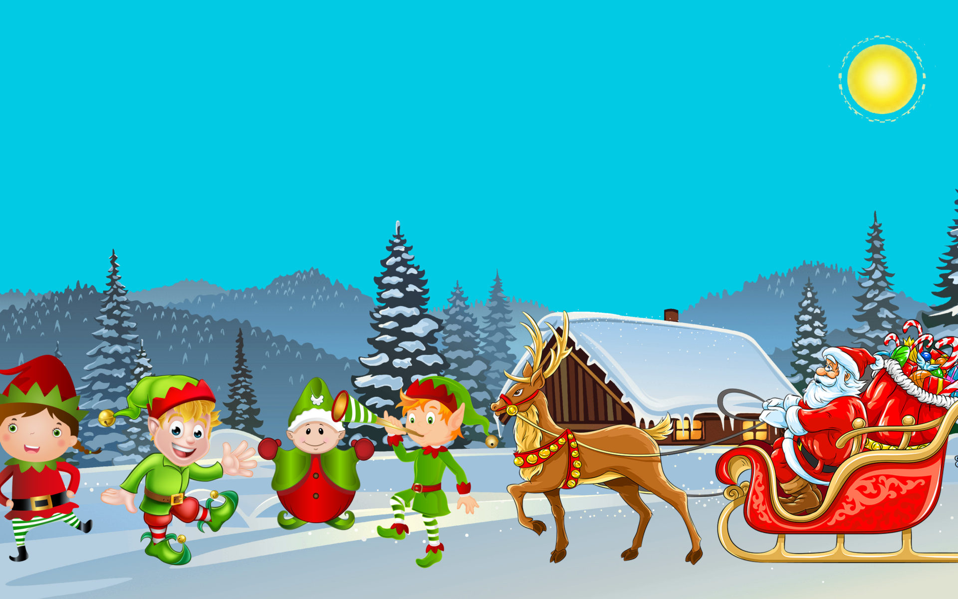 Christmas Wallpaper For Tablet - HD Wallpaper 