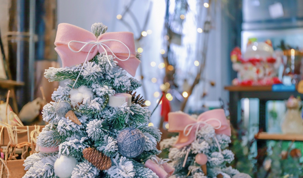 Wallpaper Christmas Tree, New Year, Decorations, Christmas - Новый Год Заставка На Айфон - HD Wallpaper 