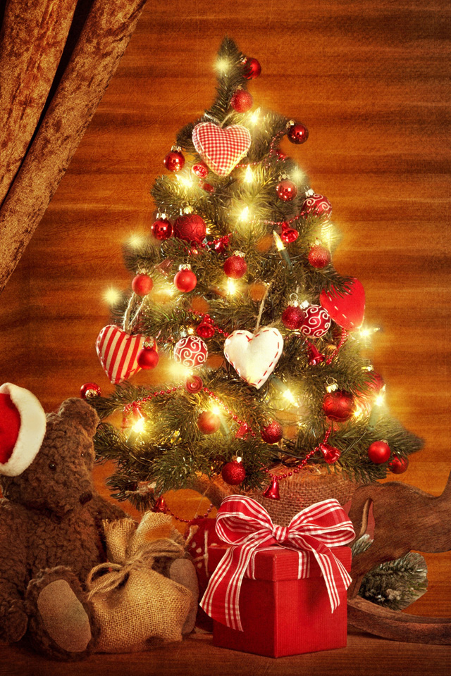 Christmas Night Wallpaper - Santa Claus House Background - HD Wallpaper 