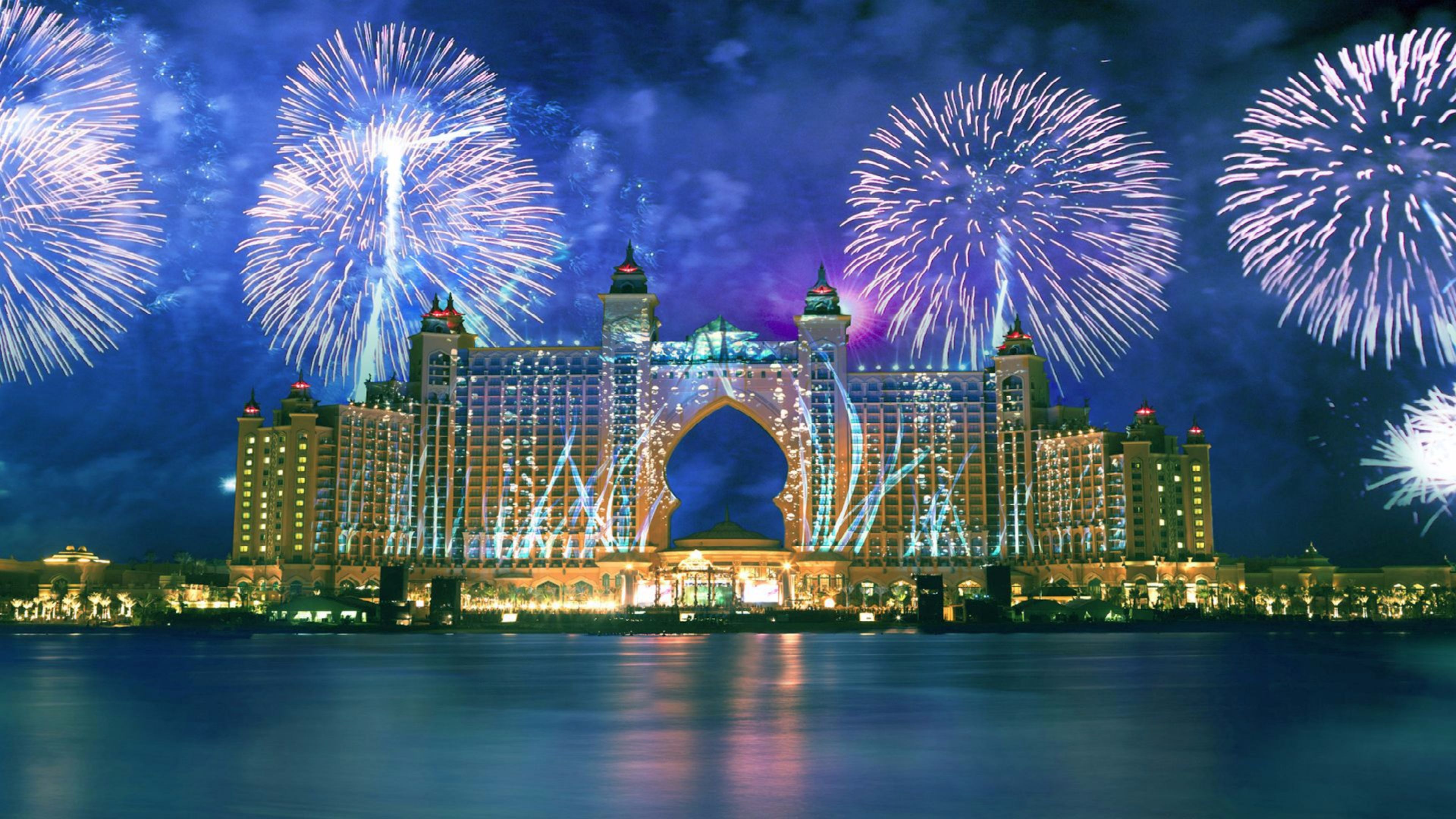 New Year 2018 Dubai - HD Wallpaper 