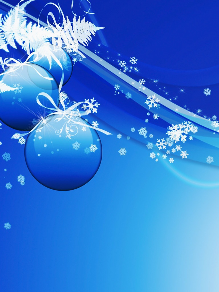 Blue Christmas Background Portrait 768x1024 Wallpaper Teahub Io