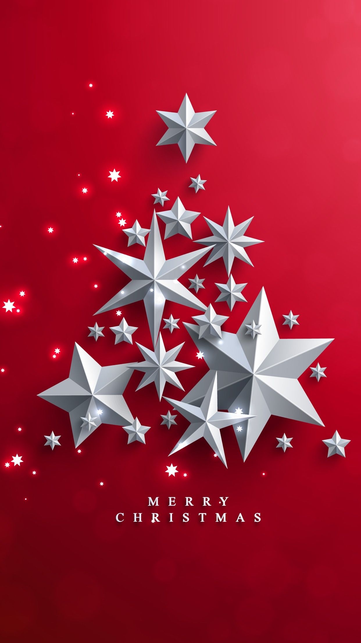 Christmas Star Vector Free - HD Wallpaper 