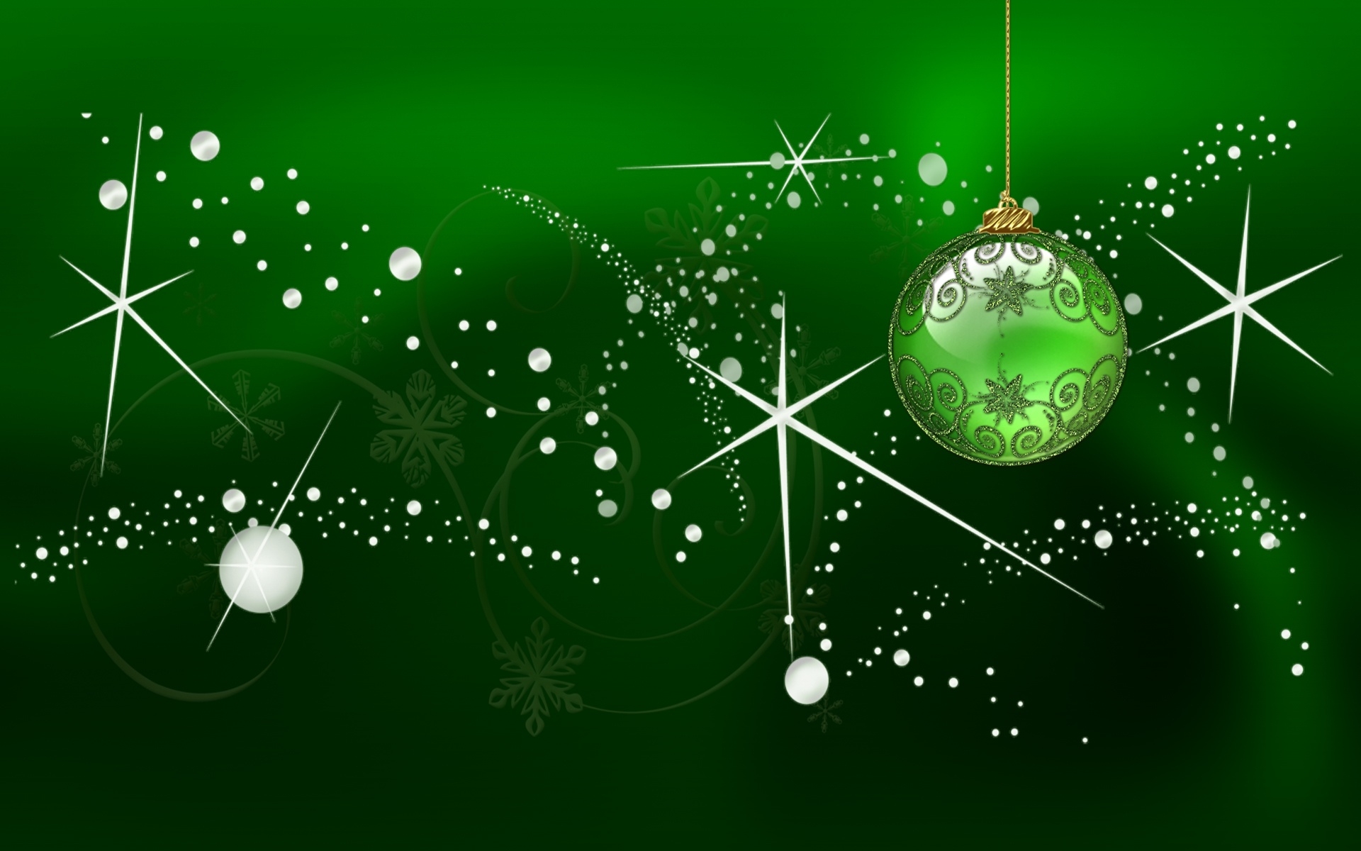 Christmas Green - HD Wallpaper 