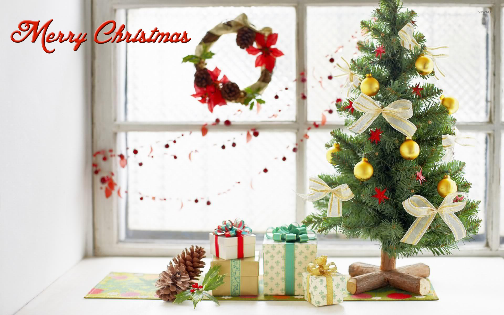 Merry Christmas [5] Wallpaper 
 Data-src - Christmas Morning - HD Wallpaper 