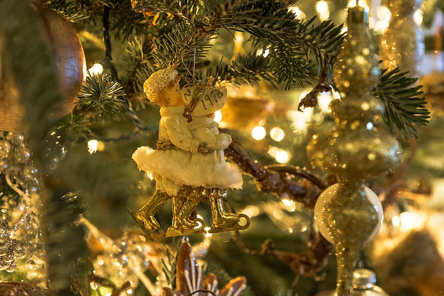 Christmas, Christmas Tree, Decorations, Festive, Celebration, - Christmas Ornament - HD Wallpaper 