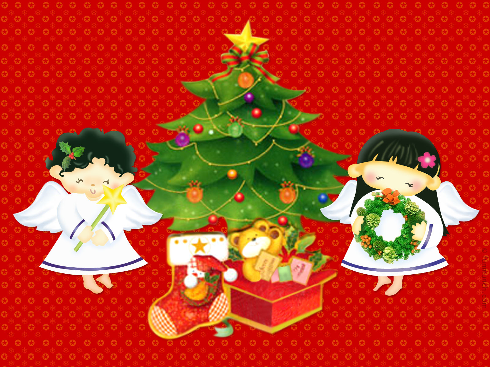 Christmas Wallpaper Backgrounds - HD Wallpaper 