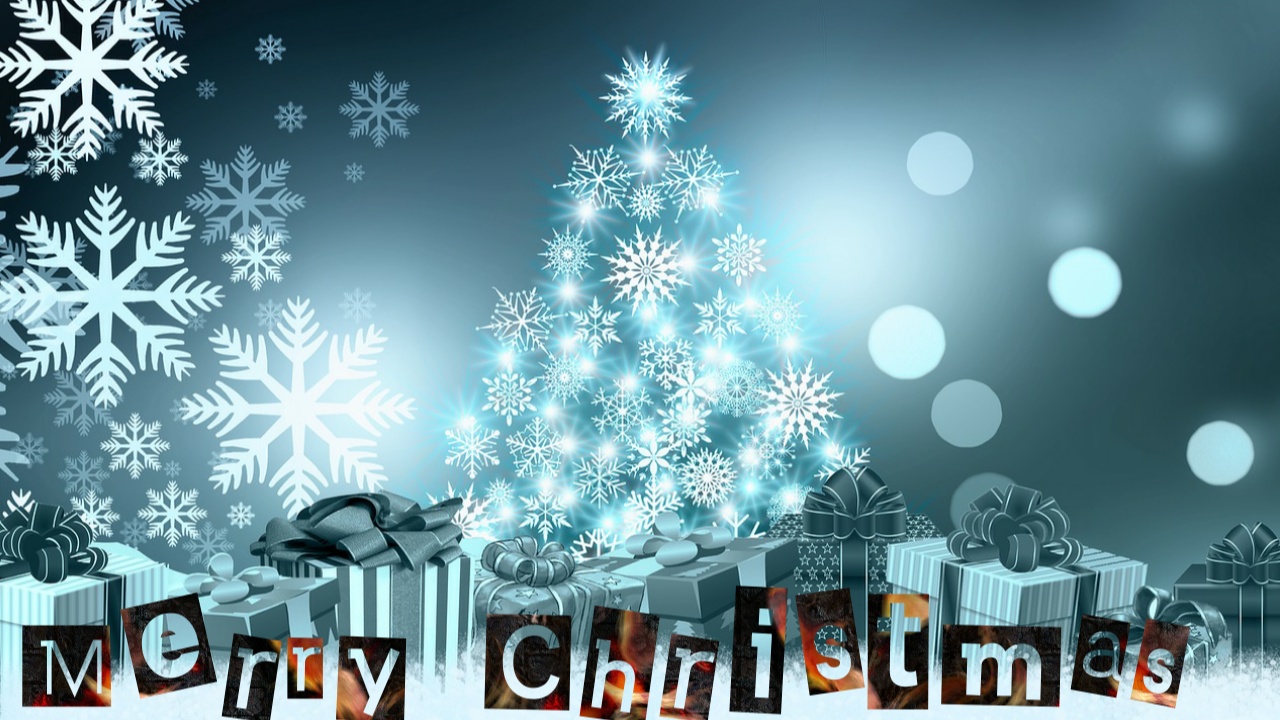 Merry Christmas - Desktop Wallpaper Christmas - HD Wallpaper 