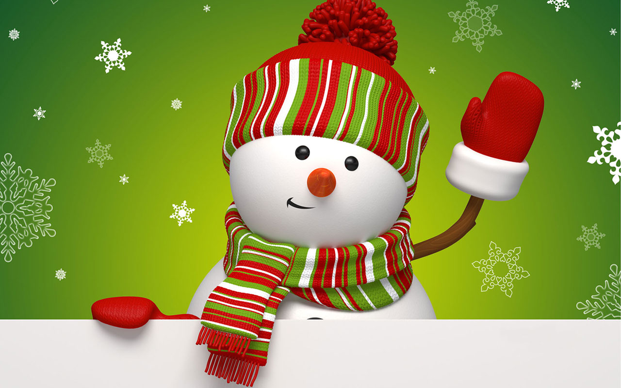Animated Christmas Wallpaper For Computer - Cute Christmas Wallpaper Hd -  1280x800 Wallpaper 