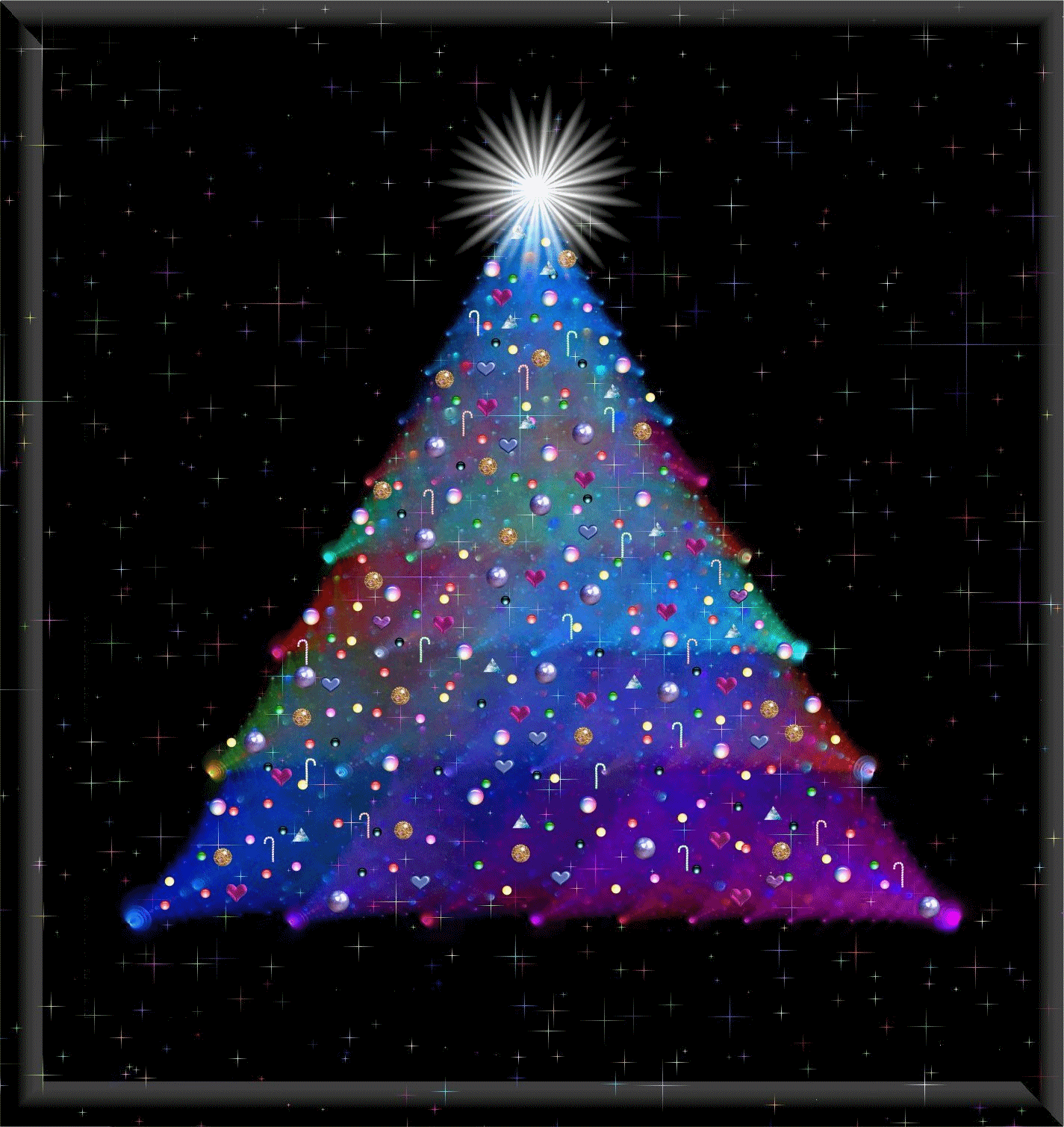 Christmas Wallpaper For Facebook - Beautiful Animated Christmas Gif - HD Wallpaper 