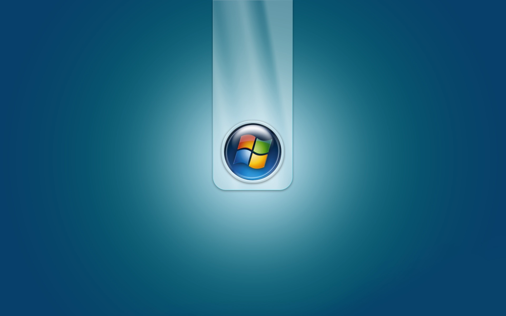 Wallpaper Windows 7, Blue, Logo, White, Yellow - Microsoft Corporation - HD Wallpaper 