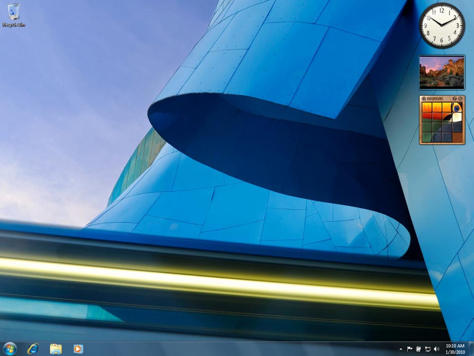 Windows 7 Ultimate - HD Wallpaper 