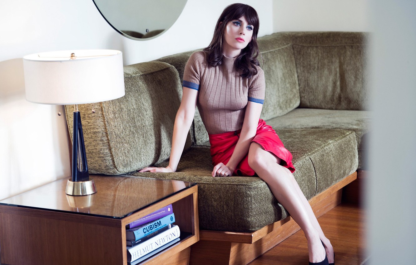 Photo Wallpaper Look, Actress, Model, Alison Brie, - Alison Brie Legs - HD Wallpaper 