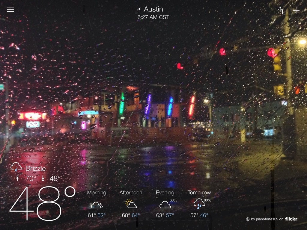 Yahoo Weather - HD Wallpaper 