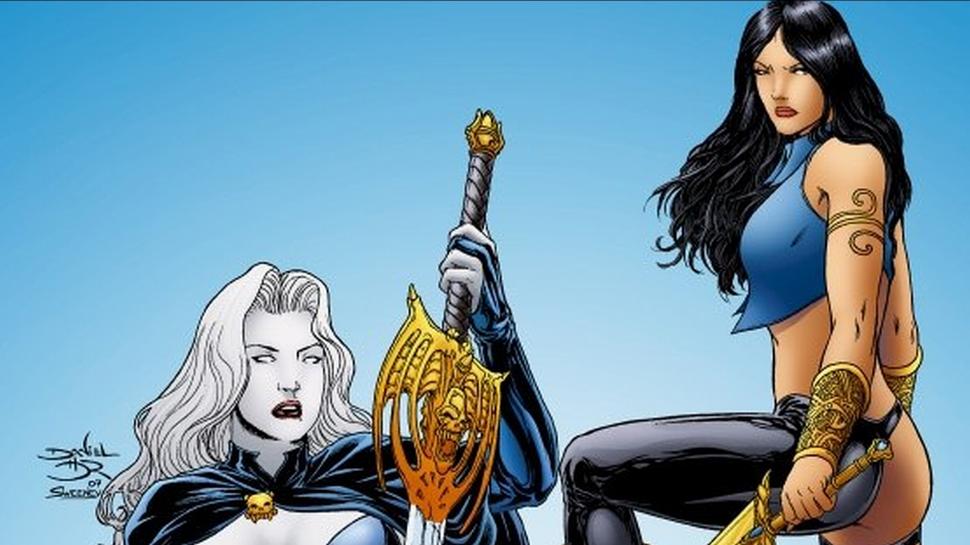 Lady Death Hd Wallpaper,comics Hd Wallpaper,death Hd - Lady Death Pandora - HD Wallpaper 