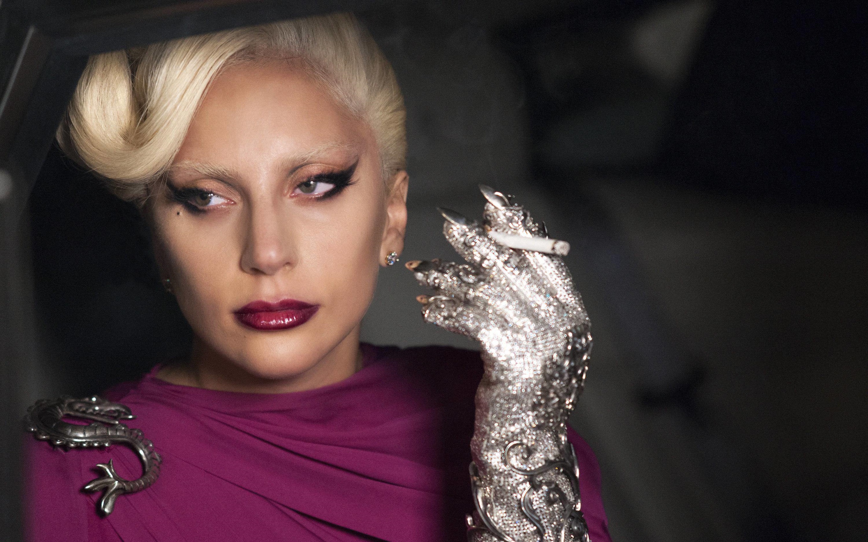 Wallpaper Lady Gaga - American Horror Storie Lady Gaga - HD Wallpaper 