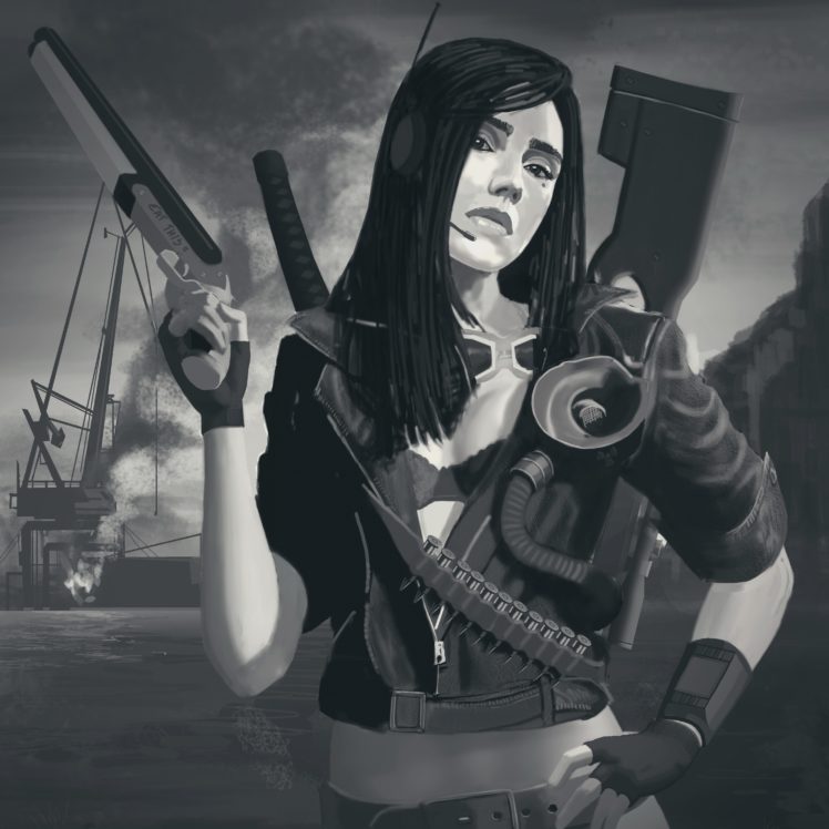 Imagenes De Chicas Cool Con Pistola - HD Wallpaper 